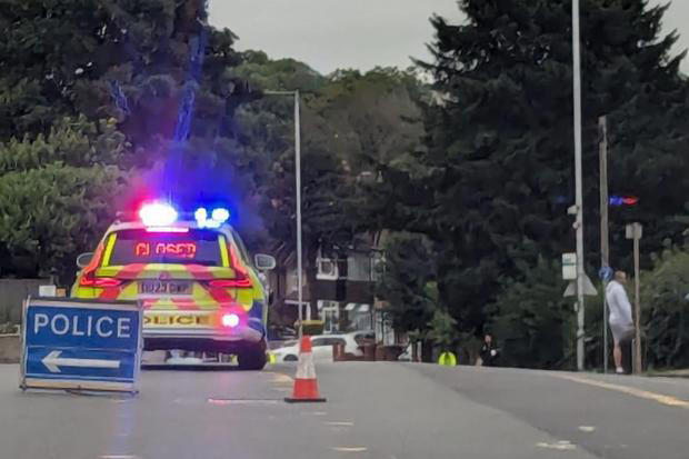 Serious Crash Between Motorcyclist And Driver In Reading