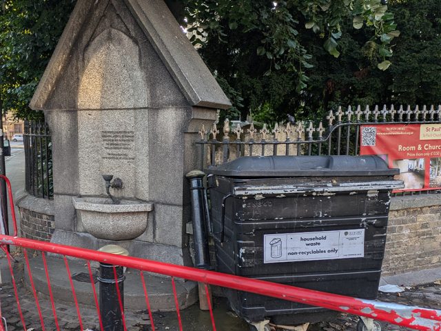 To drink or not to drink from Bedford’s water fountains